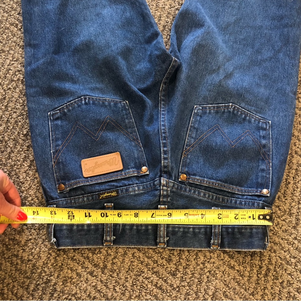 Wrangler Jeans  Hi Waist Slim Cowboy Cut VINTAGE 29x30 - Picture 4 of 11
